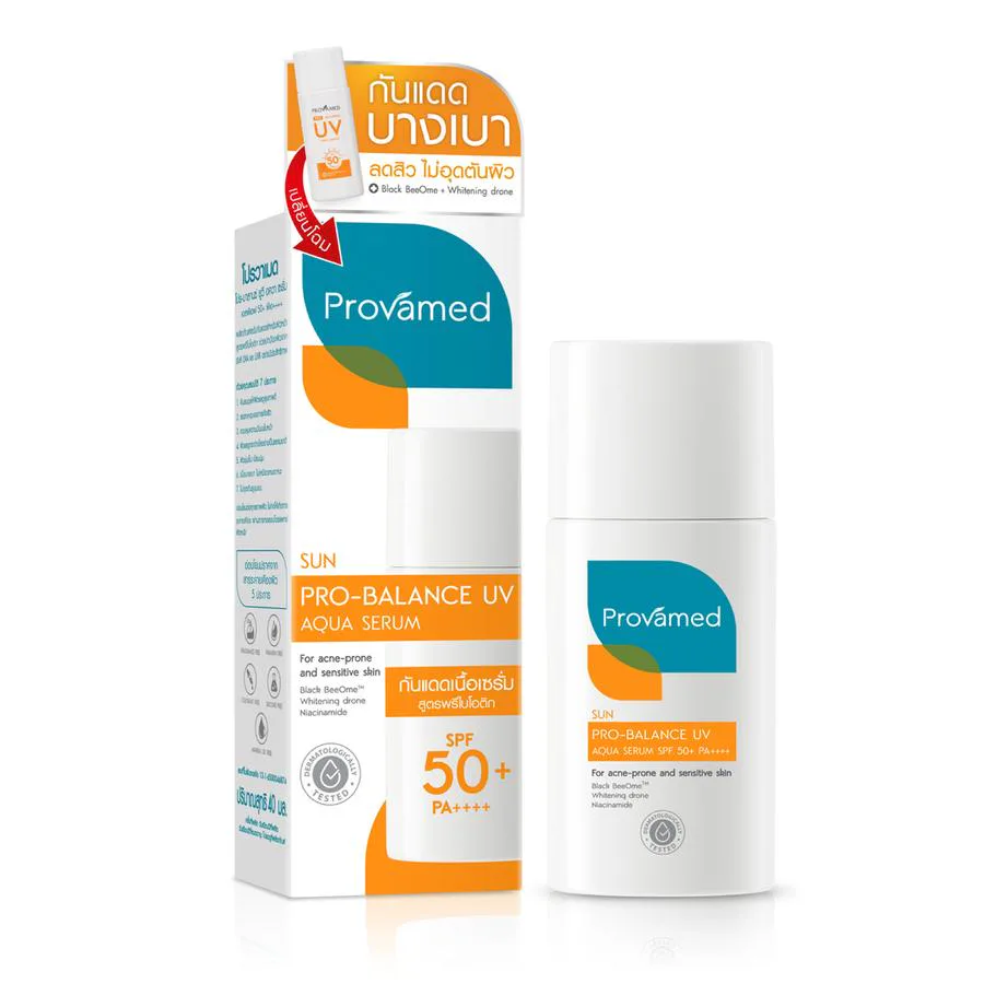 PROVAMED PRO-BALANCE UV AQUA SERUM SPF50+ PA++++ - Provamed - Professional Skin Solution
