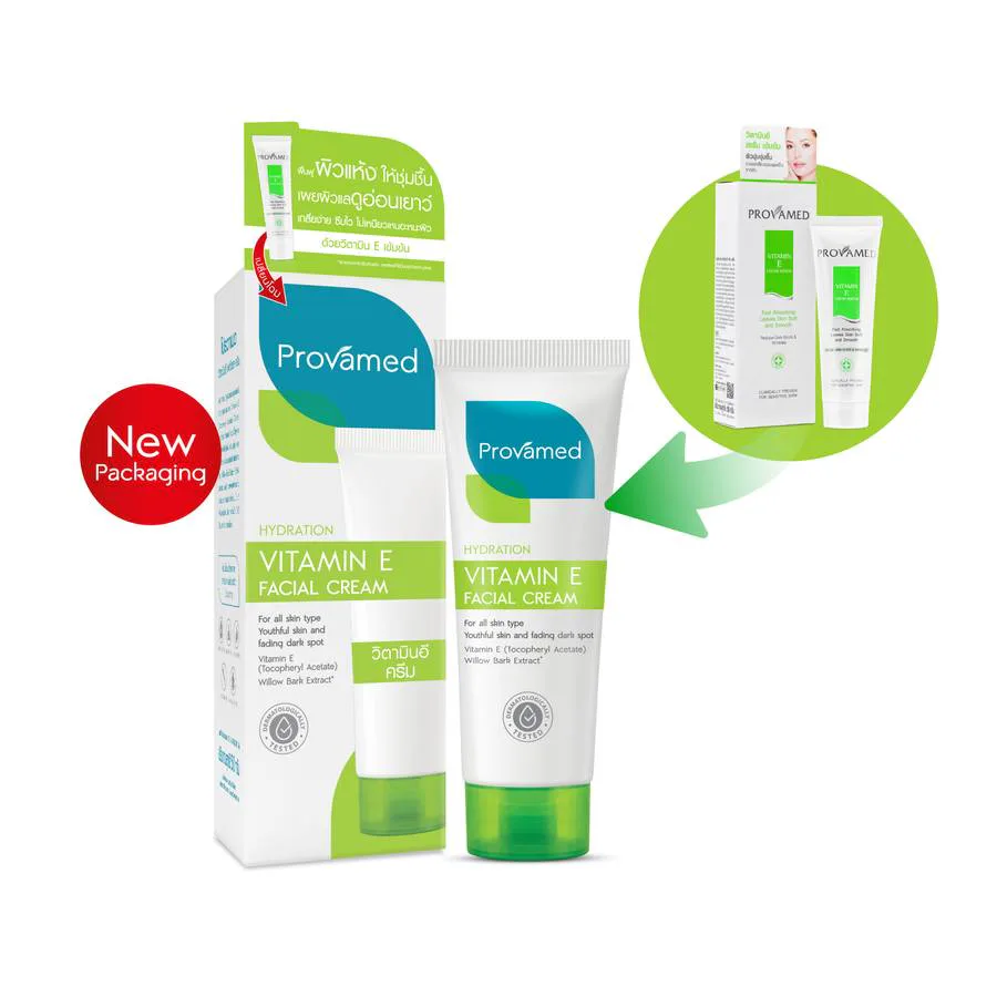 Provamed Vitamin E Facial Cream - Provamed - Professional Skin Solution