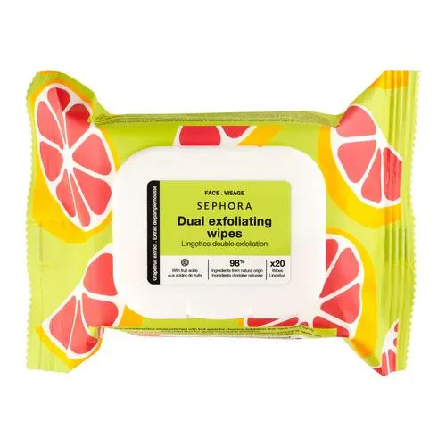 Sephora Collection Dual Exfoliating Face Wipe