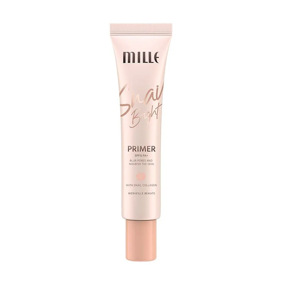 MILLE ไพรเมอร์คอลลาเจน SNAIL BRIGHT PRIMER