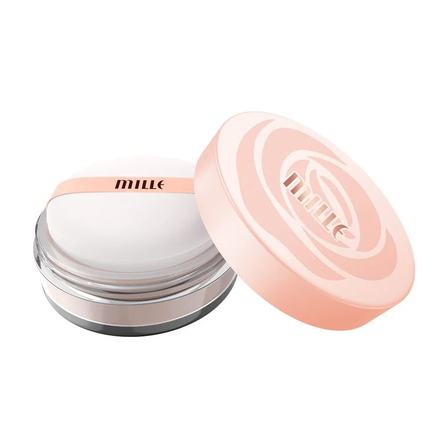 Mille แป้งฝุ่นคุมมัน Oil Control Collagen Translucent Loose Powder