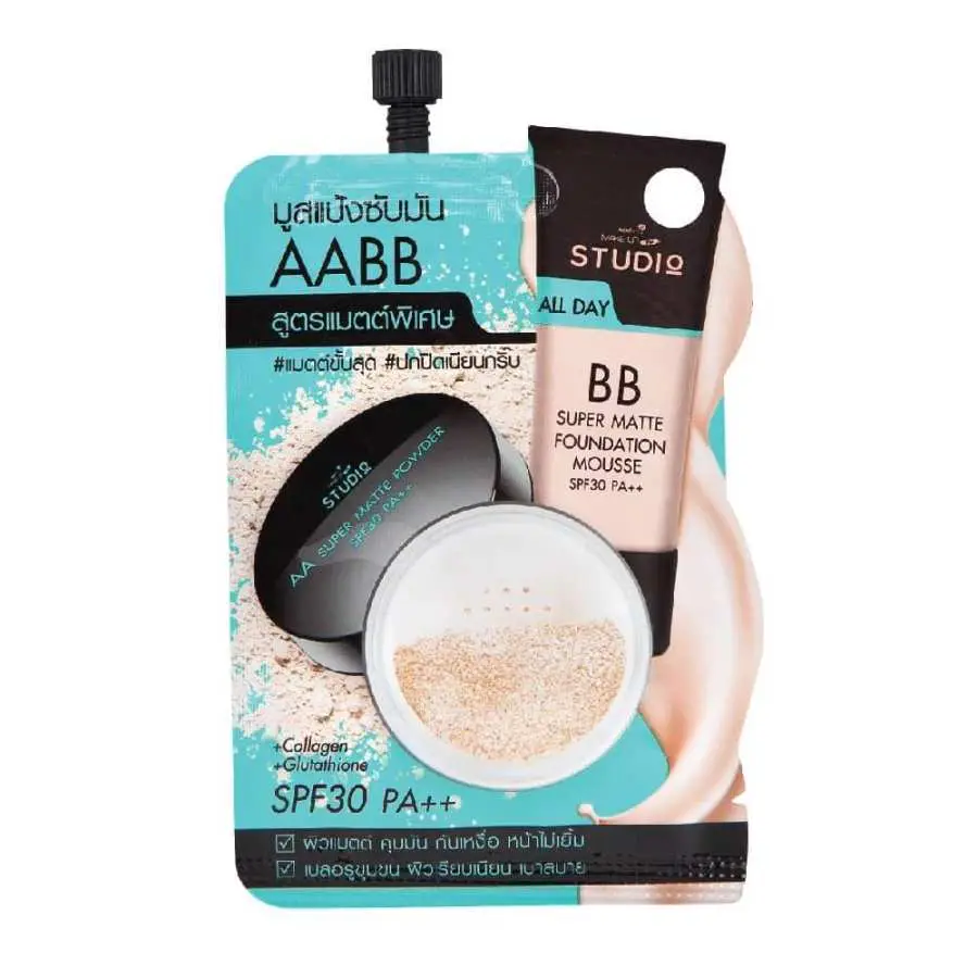นามิ เมค อัพ โปร สตูติโอ เอเอบีบี ซุปเปอร์ แมตต์ มูส SPF30 PA++