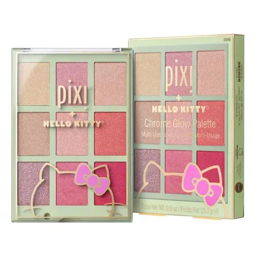 Pixi + Hello Kitty Chrome Glow Palette