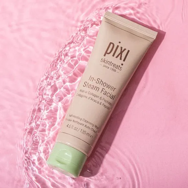 Pixi In-Shower Steam Facial Self-Heating Collagen Mask
