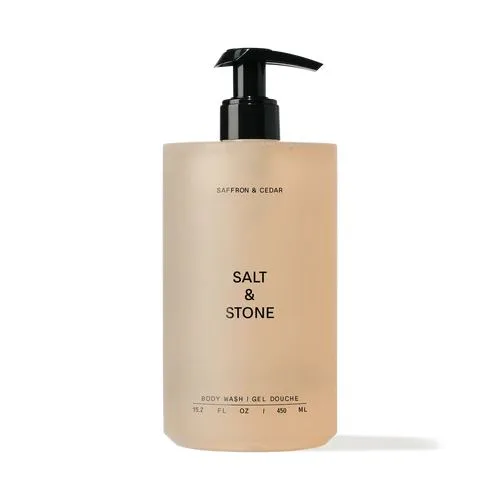 Salt & Stone Saffron & Cedar Body Wash