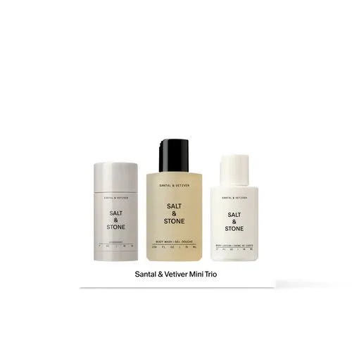 Salt & Stone Santal & Vetiver Mini Trio Set