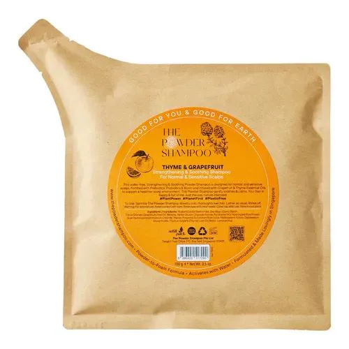 The Powder Shampoo Strengthening & Soothing Shampoo Refill