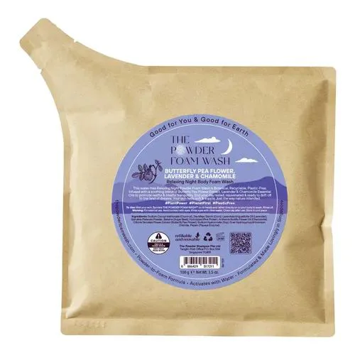 The Powder Shampoo Relaxing Night Body Foam Wash Refill
