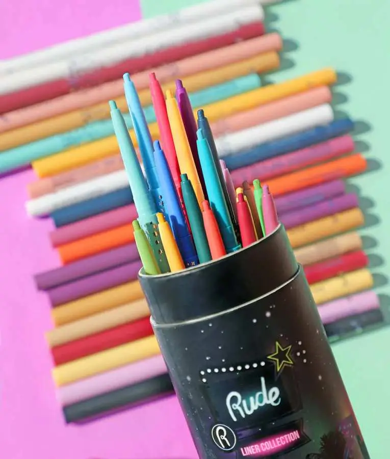 RUDE City of Flashing Lights Micro Retractable Liner Collection