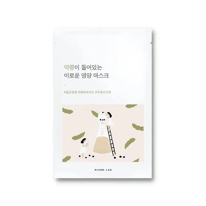 Soybean Nourishing Sheet Mask Round Lab
