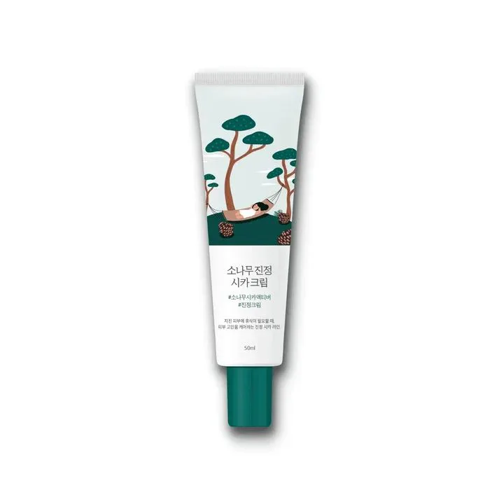 Pine Calming CICA Cream Round Lab