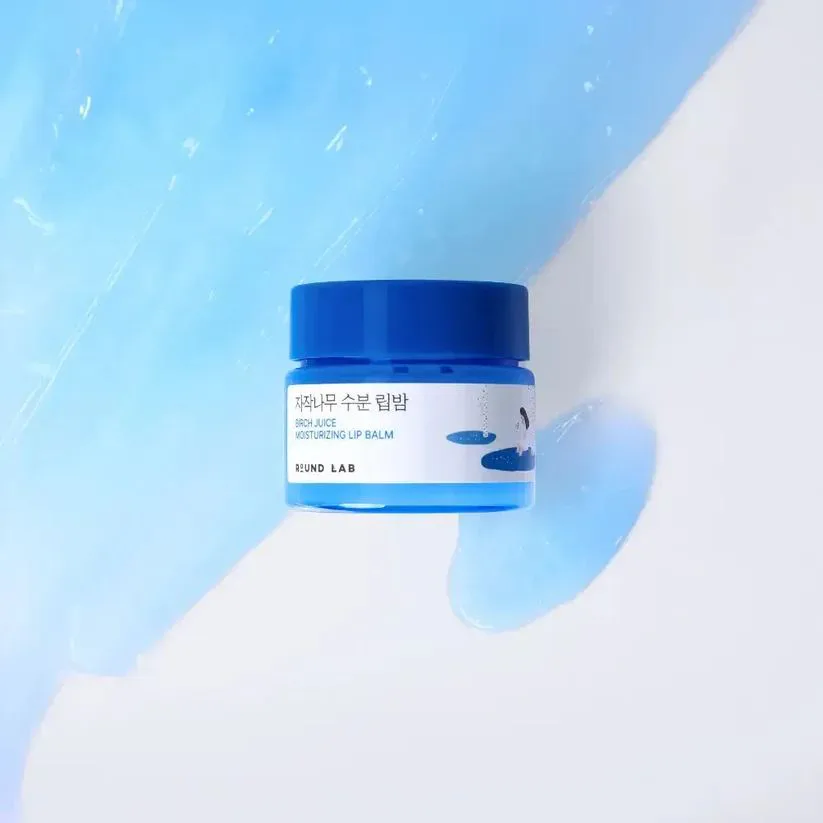 Birch Moisturizing Lip Balm Round Lab