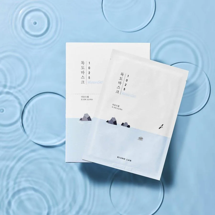 1025 Dokdo Water Gel Mask Sheet Round Lab
