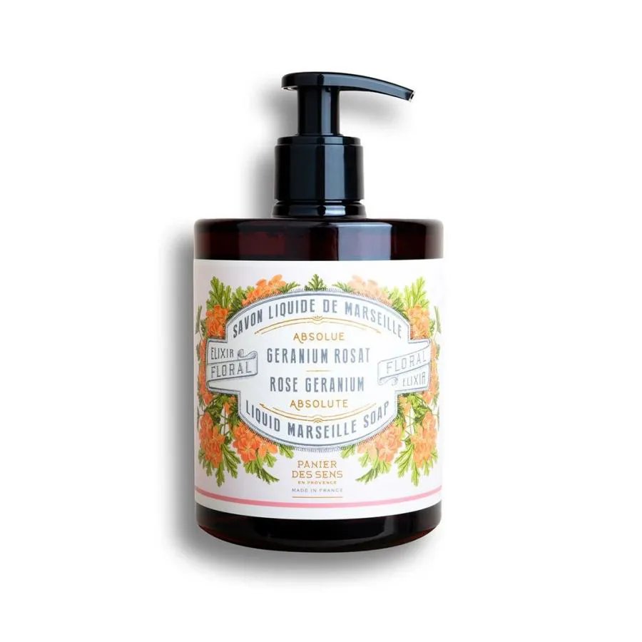 Panier Des Sens Rose Geranium Absolute Liquid Marseille Soap