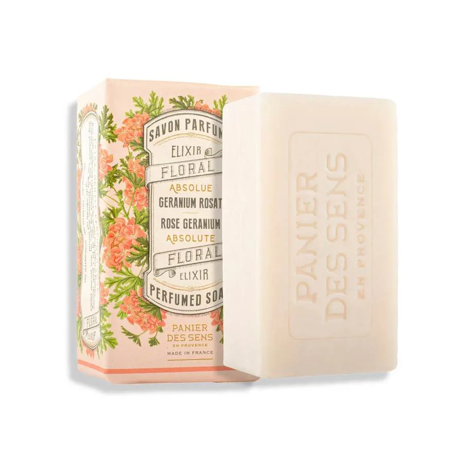 Panier Des Sens Rose Geranium Absolute Perfumed Soap