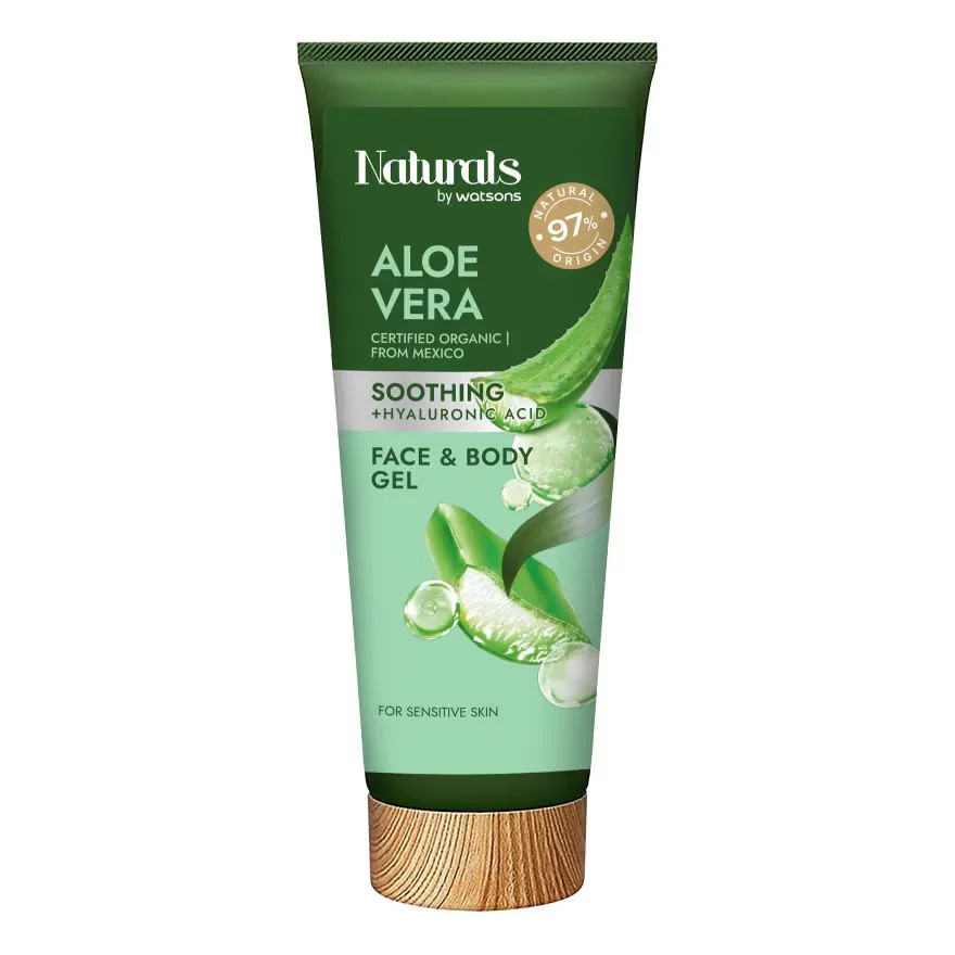Naturals by Watsons อะโล เวร่า ซูทติ้ง เฟซ แอนด์ บอดี้ เจล