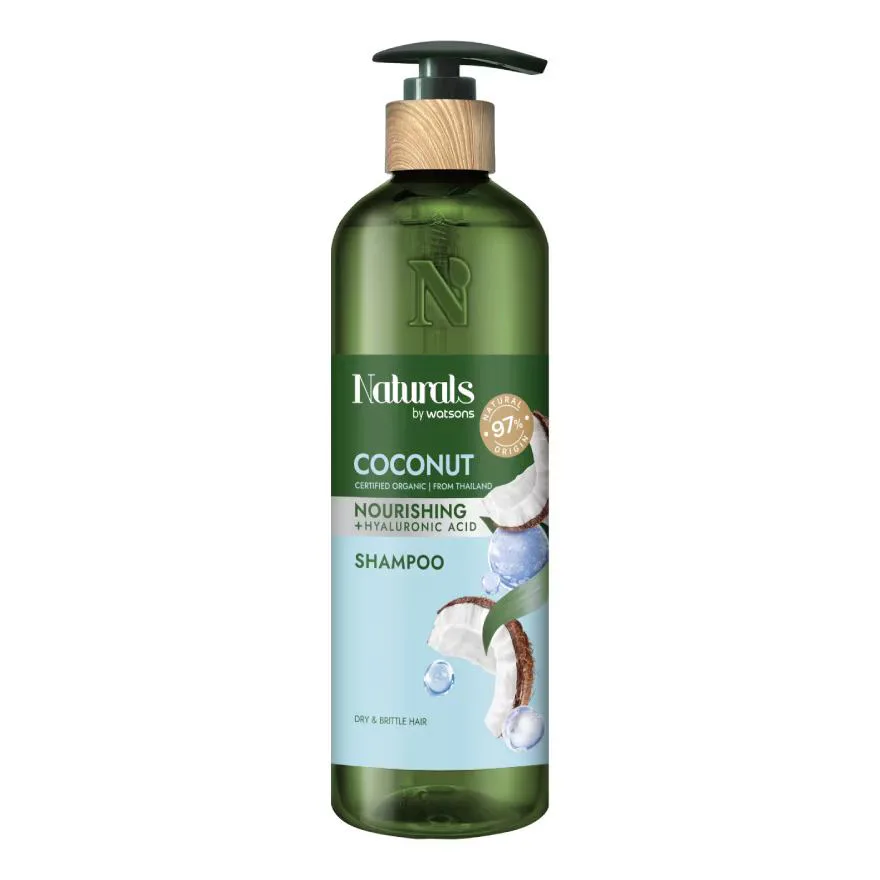 Naturals by Watsons โคโคนัท นูริชชิ่ง แชมพู