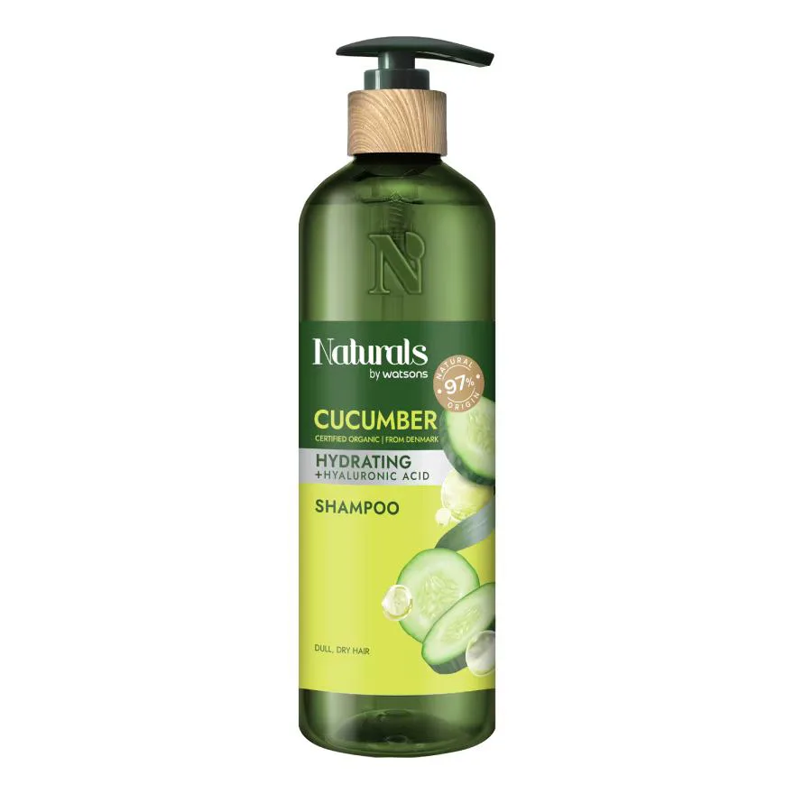 Naturals by Watsons คิวคัมเบอร์ ไฮเดรตติ้ง แชมพู