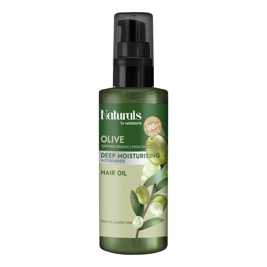 Naturals by Watsons  โอลีฟ ดีพ มอยซ์เจอไรซิ่ง แฮร์ ออย