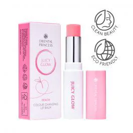 Juicy Glow Colour Changing Lip Balm Peach
