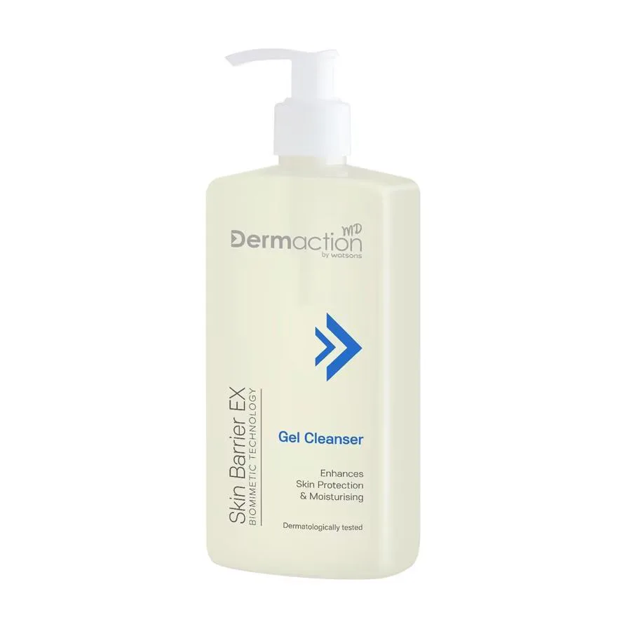 Dermaction Plus by Watsons สกิน แบริเออร์ อีเอ็กซ์ เจล คลีนเซอร์