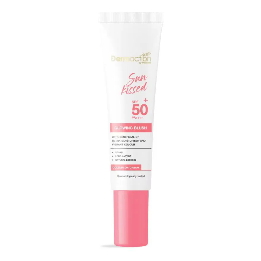 Dermaction Plus by Watsons ซันคิส โกลว์วิ่ง บลัช เอสพีเอฟ 50+ พีเอ++++