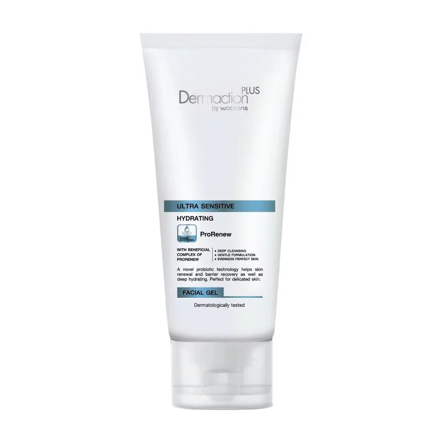 Dermaction Plus by Watsons อัลตร้า เซนซิทีฟ ไฮเดรติ้ง เฟเชียล เจล