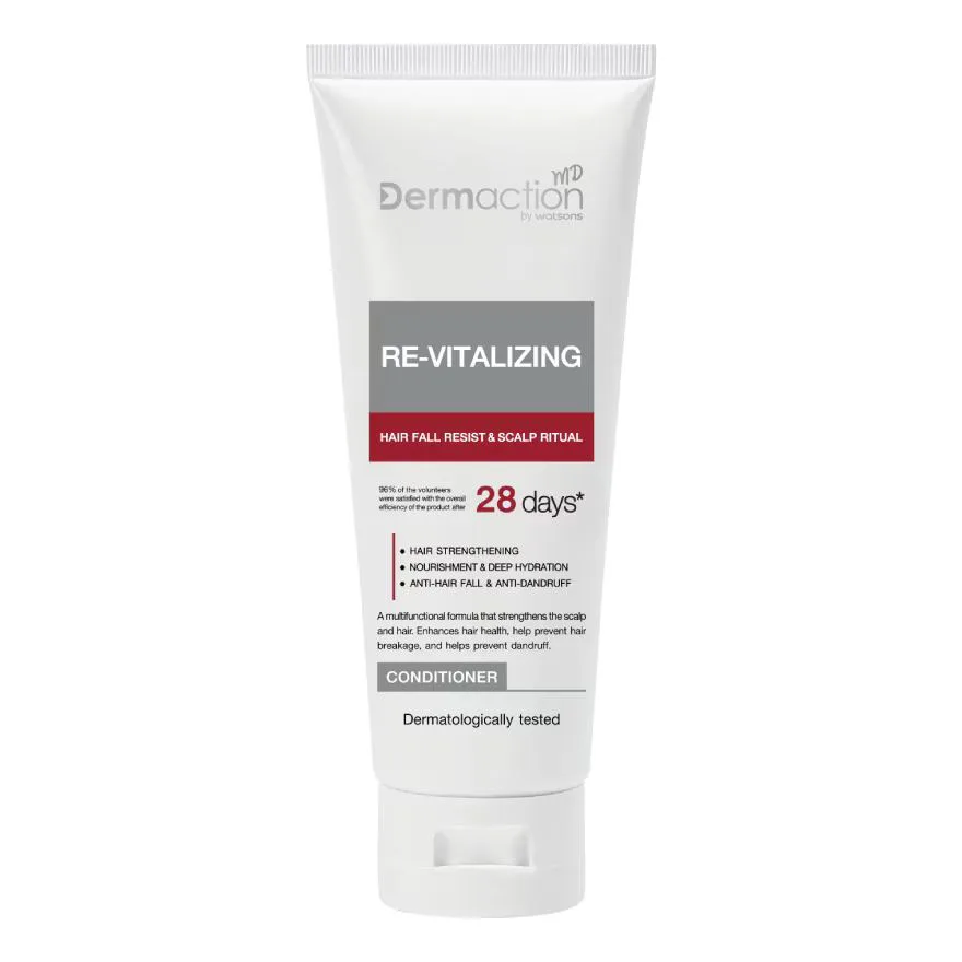 Dermaction Plus by Watsons เดอมาแอคชัน บาย วัตสัน แฮร์ ฟอล รีซิสท์ แอนด์ สคัลพ์ ริชชวล คอนดิชันเนอร์