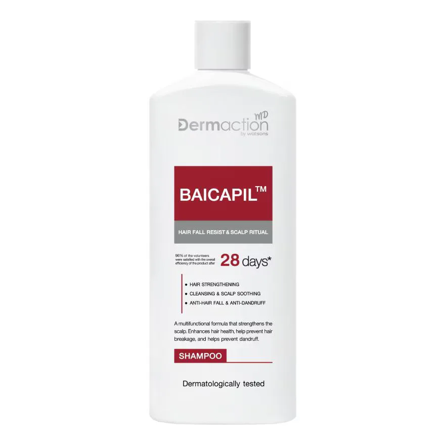 Dermaction Plus by Watsons เดอมาแอคชัน บาย วัตสัน แฮร์ ฟอล รีซิสท์ แอนด์ สคัลพ์ ริชชวล แชมพู