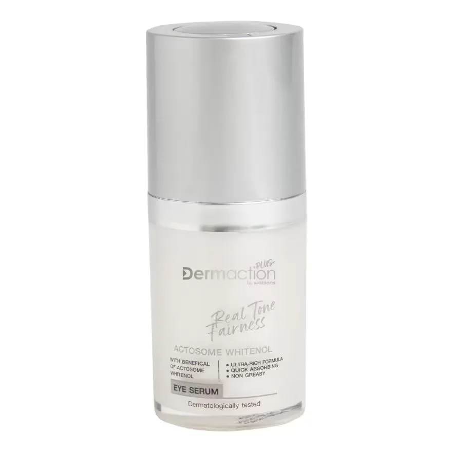Dermaction Plus by Watsons เรียล โทน แฟร์เนส อาย เซรั่ม