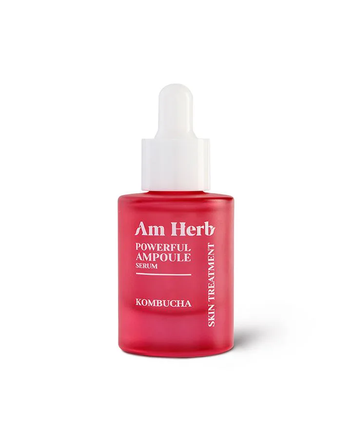 AM HERB POWERFUL KOMBUCHA SKIN TREATMENT AMPOULE SERUM