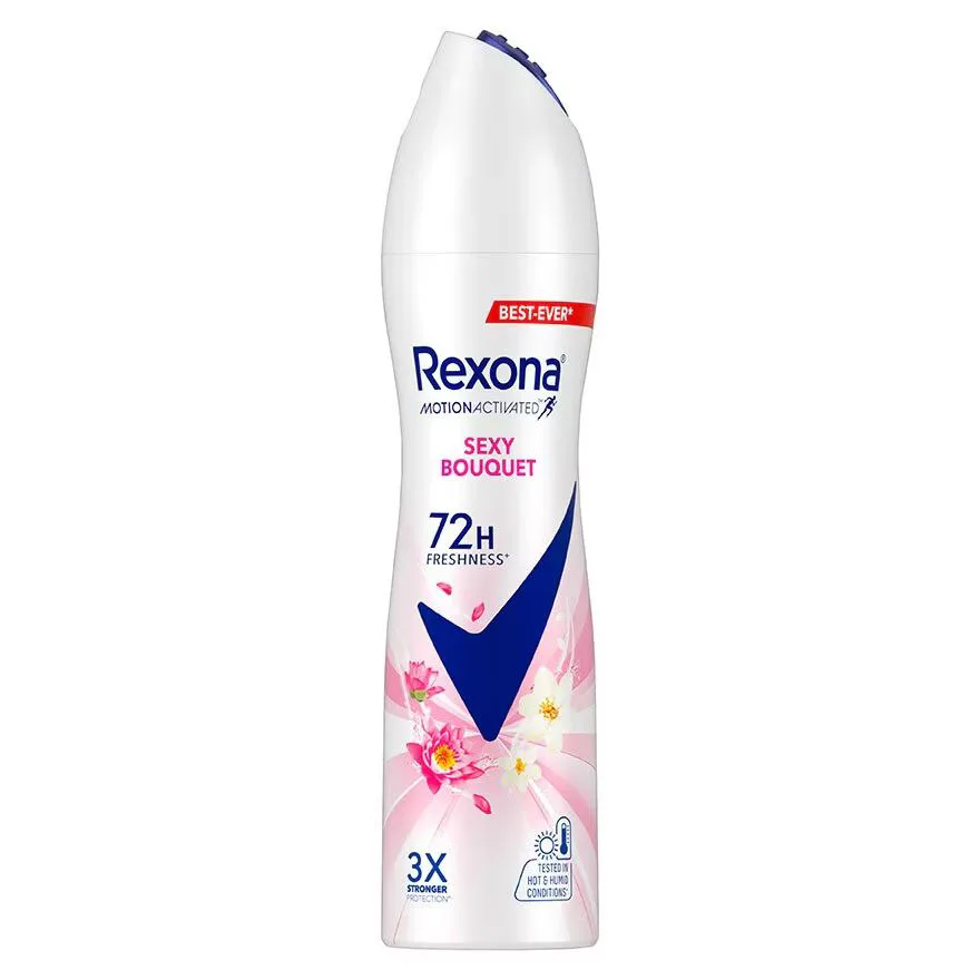 Rexona เรโซนา สเปรย์ เซ็กซี่ บูเก้ แอนติเพอสไปแรนท์