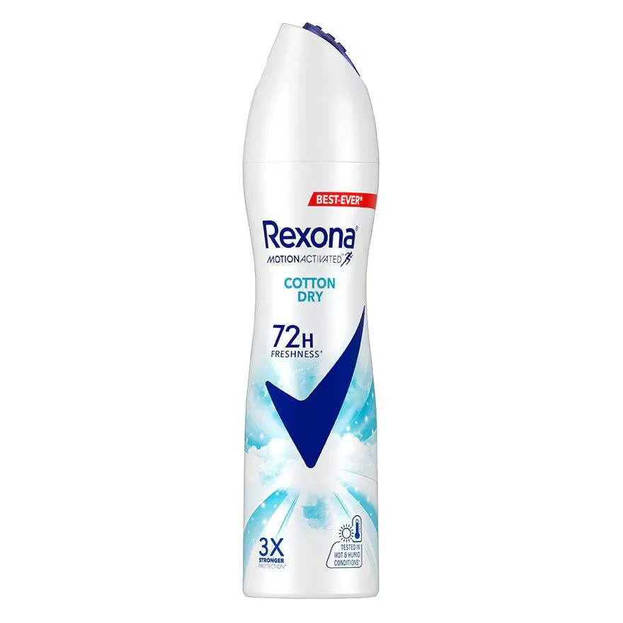 Rexona เรโซนา สเปรย์ คอตตอน ดราย แอนติเพอสไปแรนท์