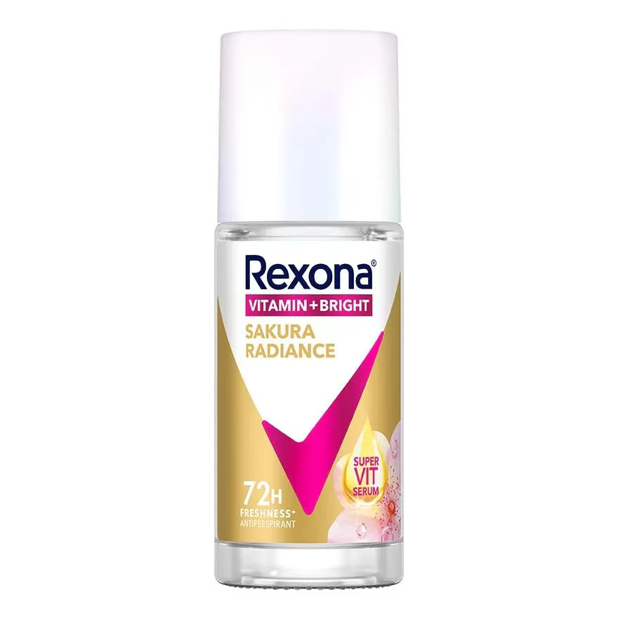 Rexona เรโซนา โรลออน วิตามินไบรท์ ซากุระ เรเดียนซ์ แอนติเพอสไปแรนท์