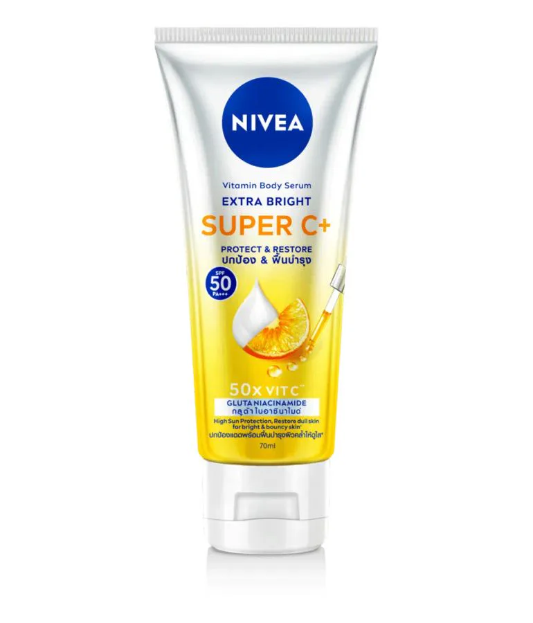 Nivea วิตามิน บอดี้ เซรั่ม เอ็กซ์ตร้า ไบรท์ ซูเปอร์ ซีพลัส