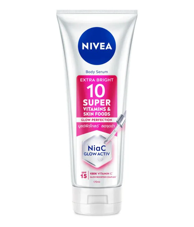 Nivea บอดี้ เซรั่ม 10 ซูเปอร์ วิตามิน โกลว์ เพอร์เฟคชั่น