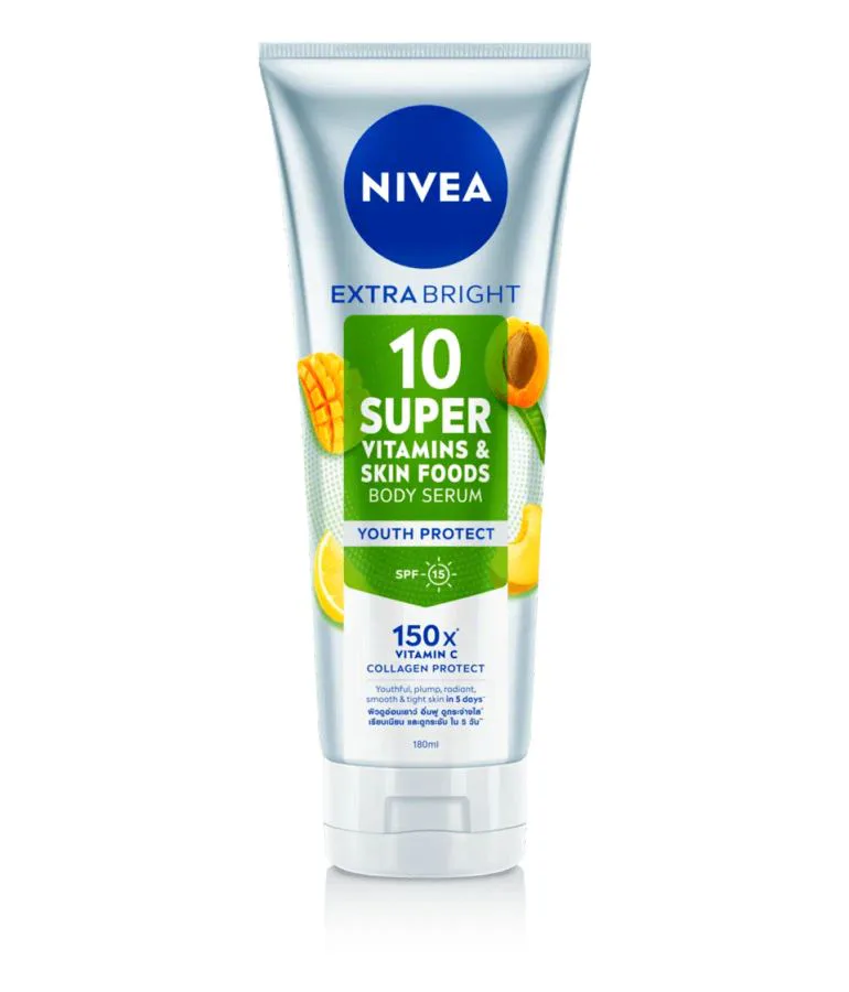 Nivea 10 ซูเปอร์วิตามิน&สกินฟู้ด บอดี้ เซรั่ม ยูธ โพรเทค