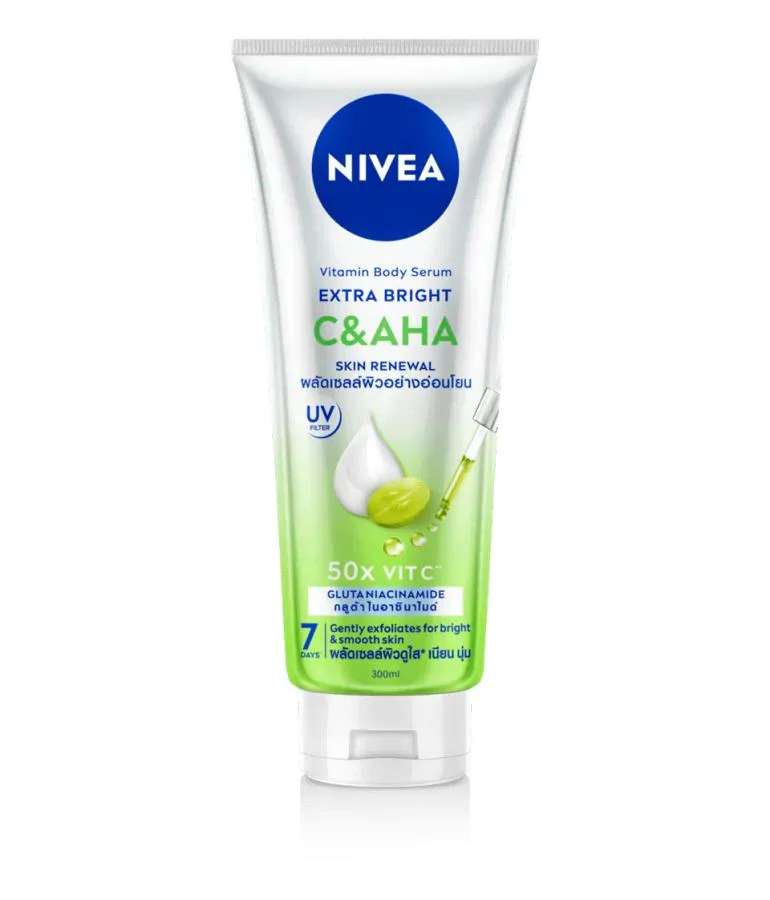 Nivea วิตามิน บอดี้ เซรั่ม เอ็กซ์ตร้า ไบรท์ ซี แอนด์ เอเอชเอ