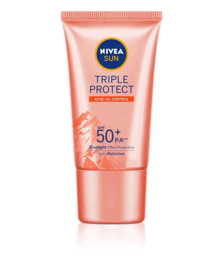 Nivea ซัน ทริปเปิ้ล โพรเท็ค แอคเน่ ออยล์ คอนโทรล