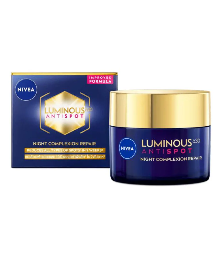 Nivea ลูมินัส630 แอนตี้สปอต ไนท์ คอมเพล็กชั่น รีแพร์