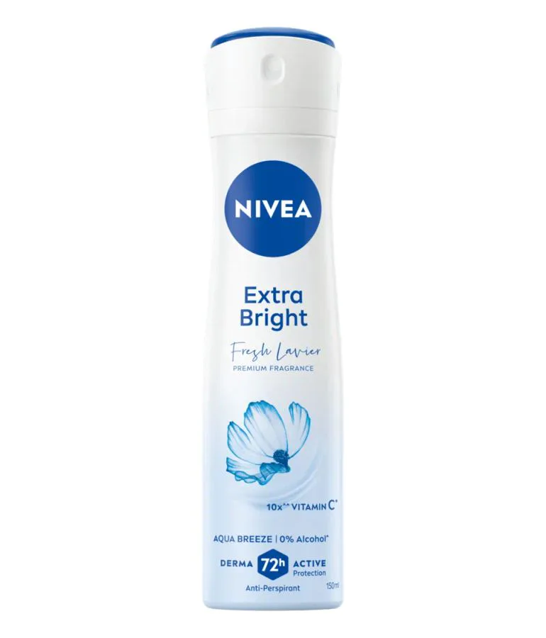 Nivea เอ็กซ์ตร้าไบรท์ เฟรชลาเวียร์พรีเมียมฟราแกรนซ์อควาบรีซ สเปรย์