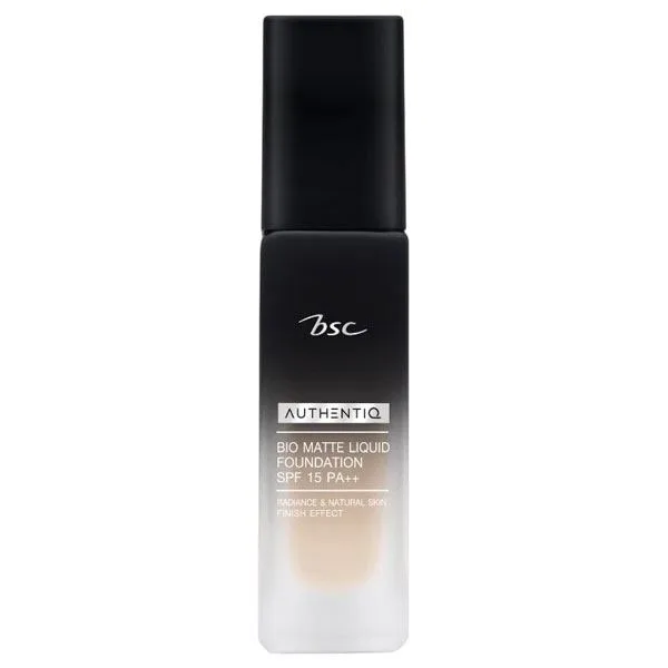 AUTHENTIQ BIO MATTE LIQUID FOUNDATION SPF 15 PA++