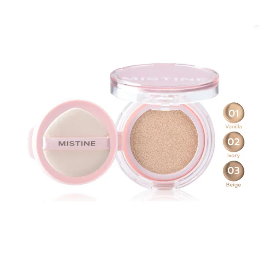 คุชชั่นกันแดดงานผิว Mistine Matte & Light Air Cushion ปกปิด คุมมัน