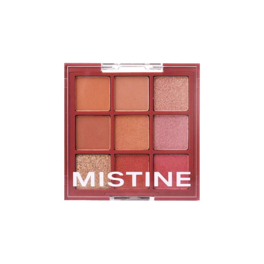 อายแชโดว์พาเลท MISTINE BLEND ME EYESHADOW PALETTE 9 เฉดสี